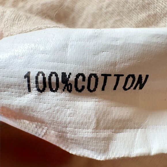 Petal and Pup Liliane Cream Brown Floral Romantic Boho 100% Cotton Size 4 - Picture 5 of 5